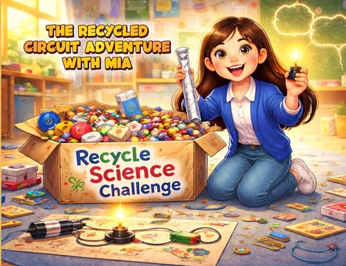 The Recycled Circuit Adventure with Mia by Clare Nicholas